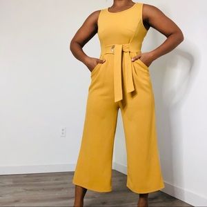 Jumpsuit Mustard Yellow
